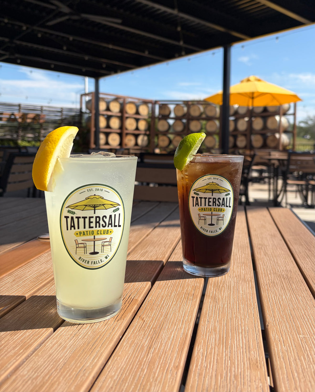 Patio Club Pint Glass