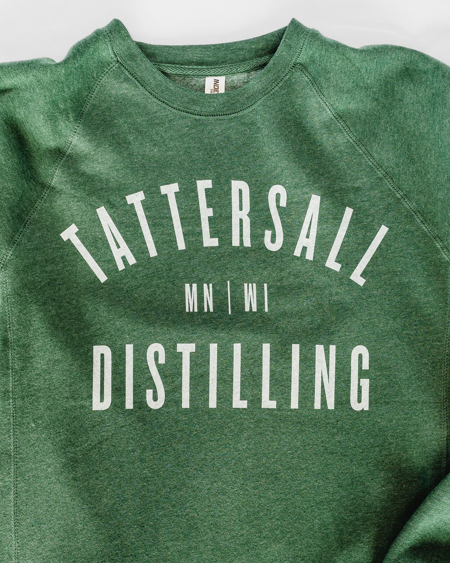 Tattersall Green/whitePullover Sweater