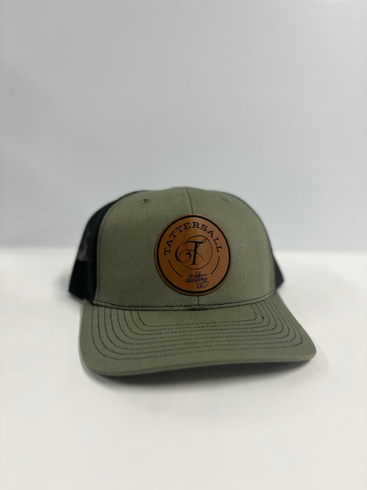 Green and Black Mesh Richardson Hat