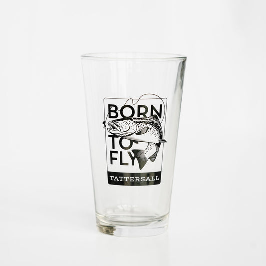 Born to Fly Pint Glass