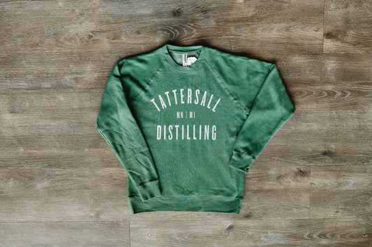 Tattersall  Green/whitePullover Sweater