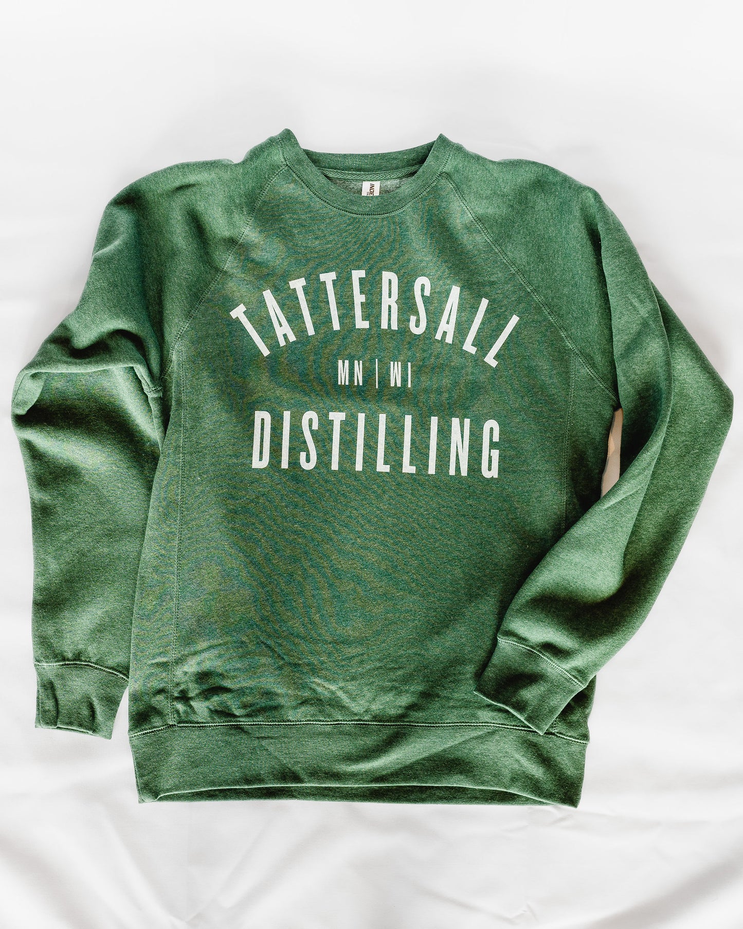 Tattersall  Green/whitePullover Sweater