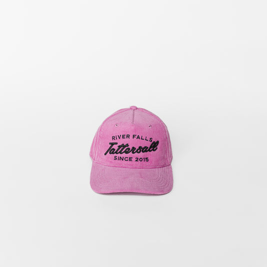 Tattersall Roadie Pink Corduroy Hat