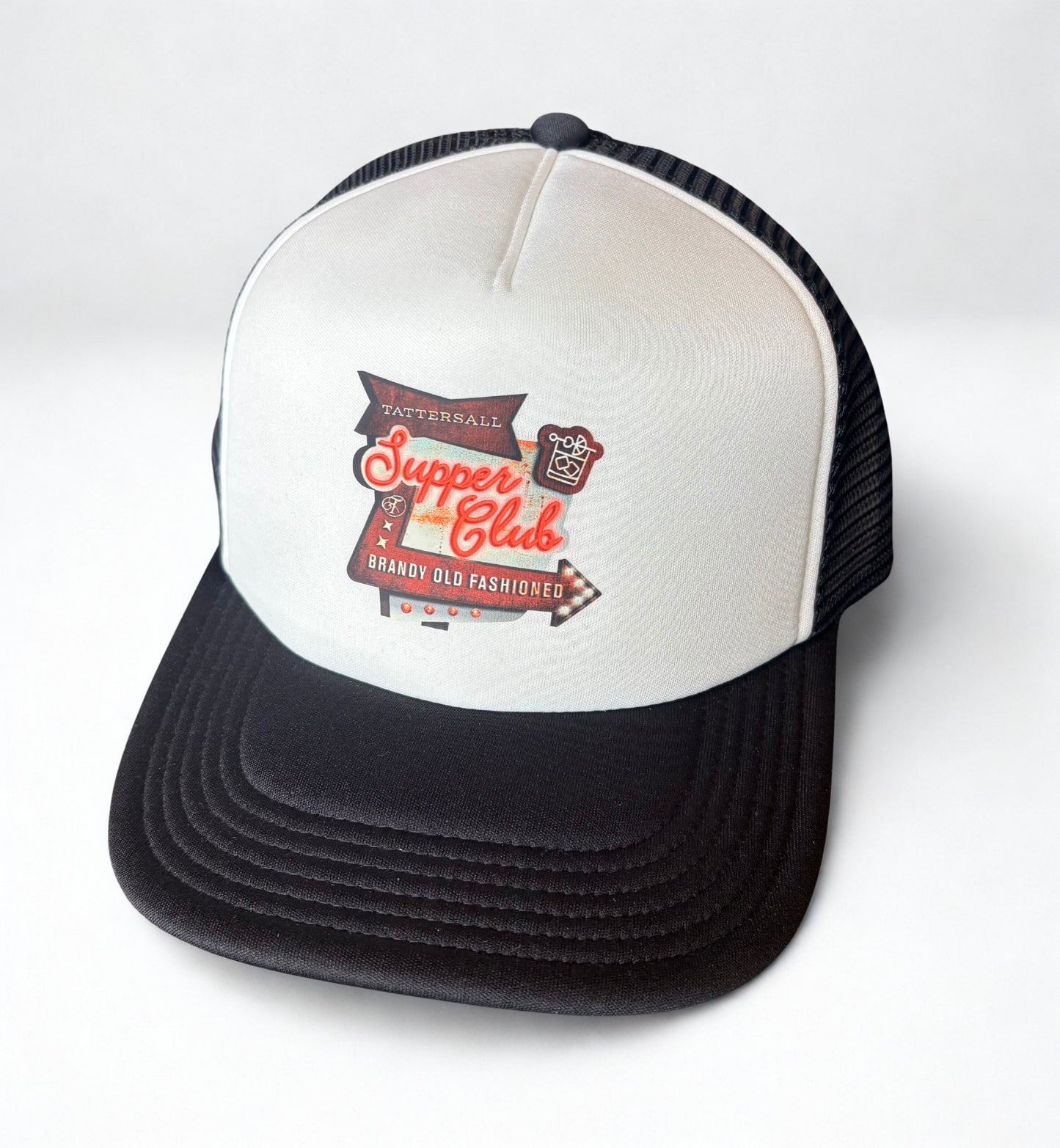 Tattersall Brandy Old Fashioned Foam Trucker Hat