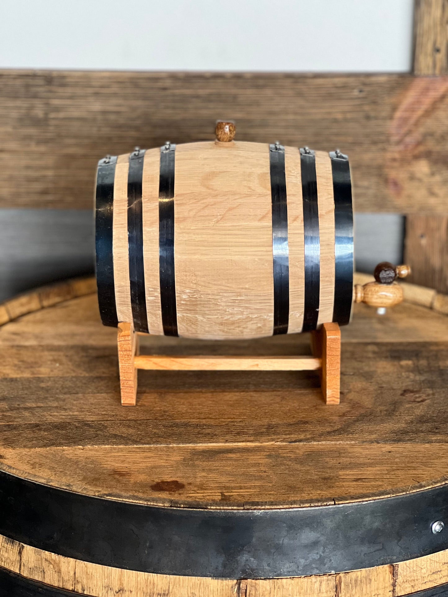Three-Liter Charred Oak Barrel
