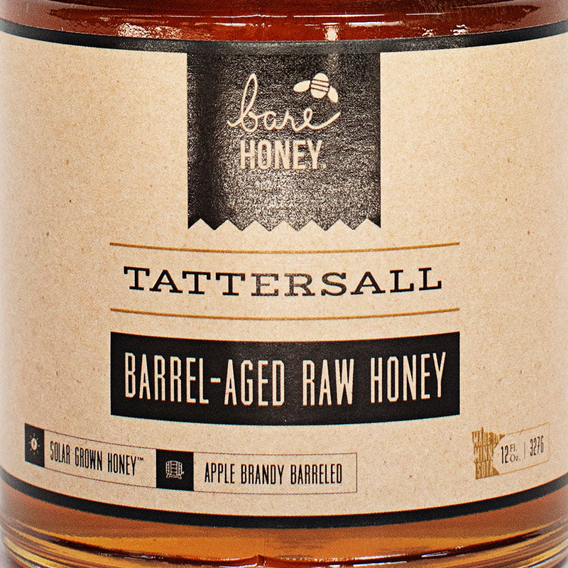 Barrel-aged honey made in partnership with Bare Honey