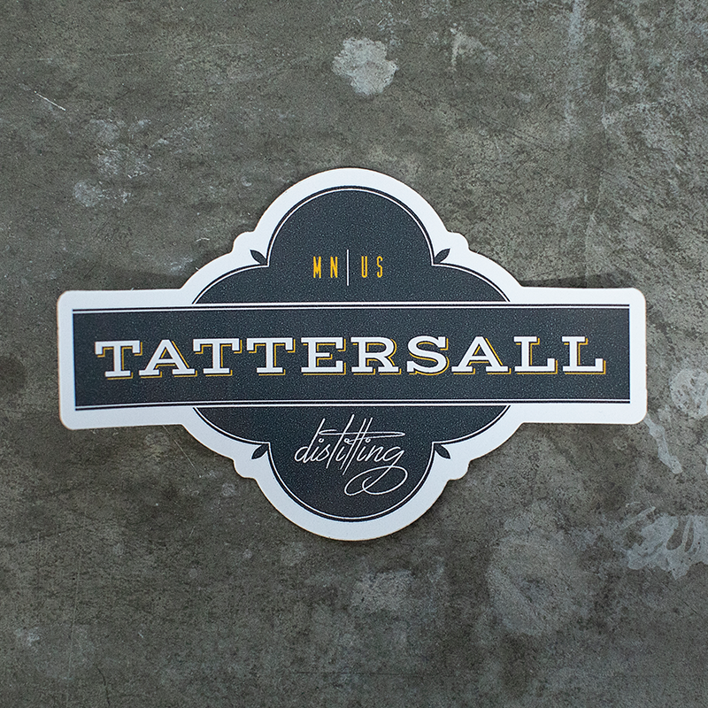Tattersall Badge Sticker